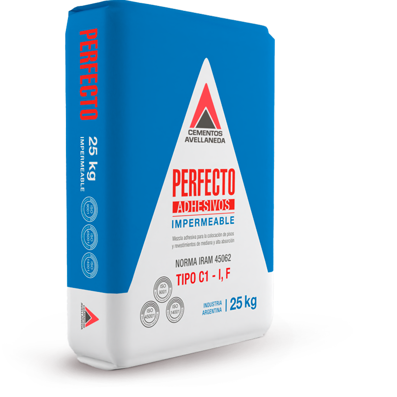 Pegamento Cerámica Perfecto Impermeable 25 kg