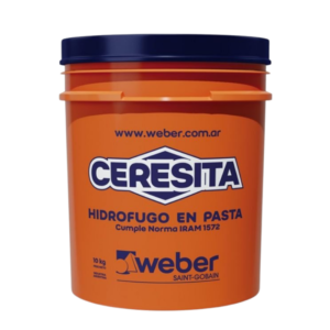 Pasta Aditivo Hidrófugo Ceresita Weber 10  kg