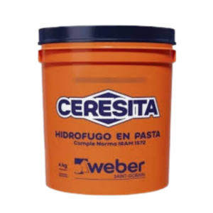 Pasta Aditivo Hidrófugo Ceresita Weber 4 kg
