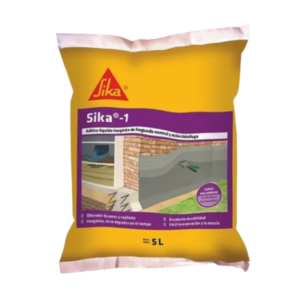Aditivo Hidrófugo Líquido Sika-1 Sika Sachet 5 L